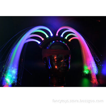 Rainbow Flashing Mohawk 8 lights